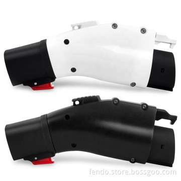 High Quality Tesla Charging Gun Converter to J1772 Adapter - 60A & 250V